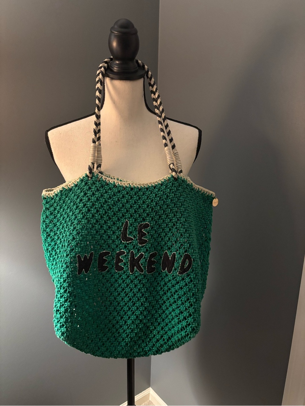 Claire V Le Weekend Crochet Bag
